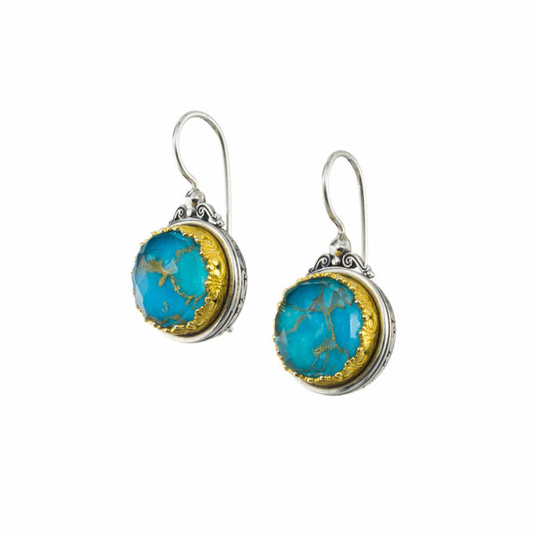Iris Round earrings