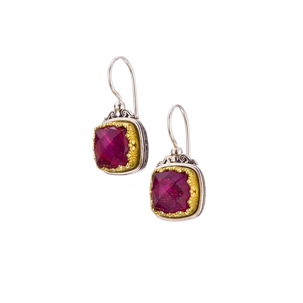 Iris Square earrings