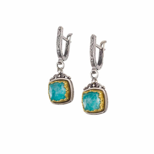 Iris Square earrings