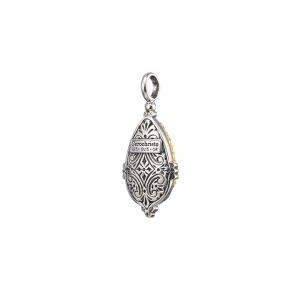 Semeli Teardrop pendant | Large