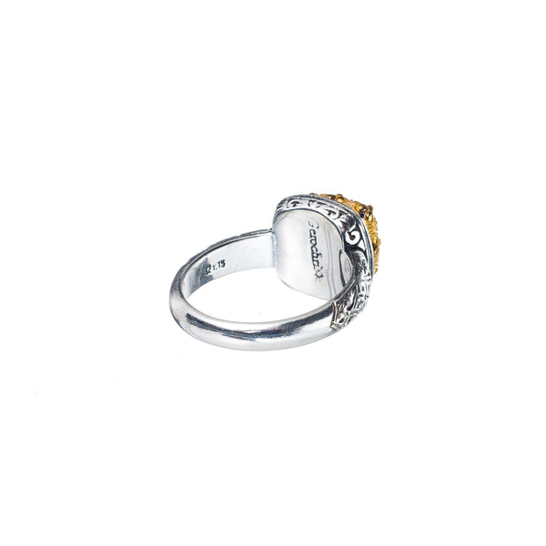 Iris Square ring | Medium