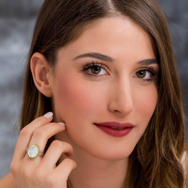 Iris Oval ring | Medium