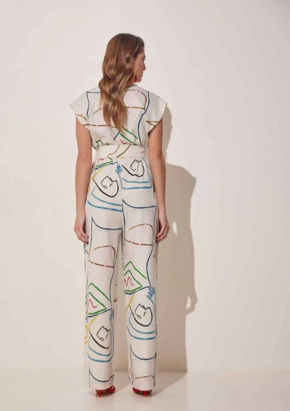 Confidence Printed Jumpsuit