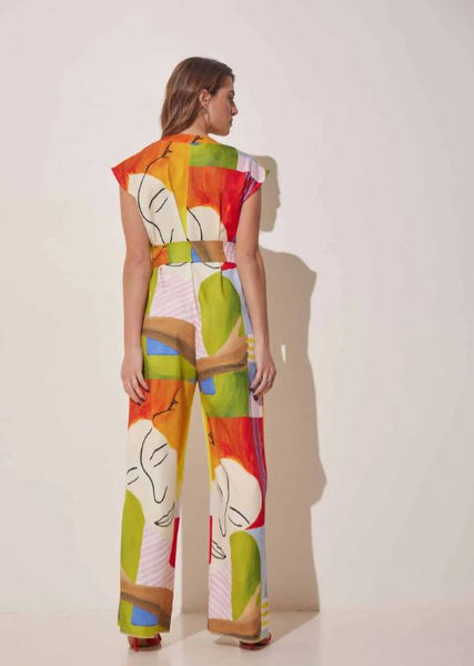 Confidence Printed Jumpsuit