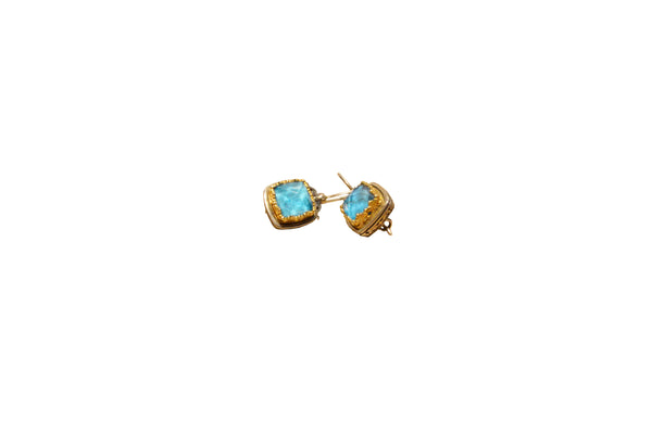 Iris Square earrings
