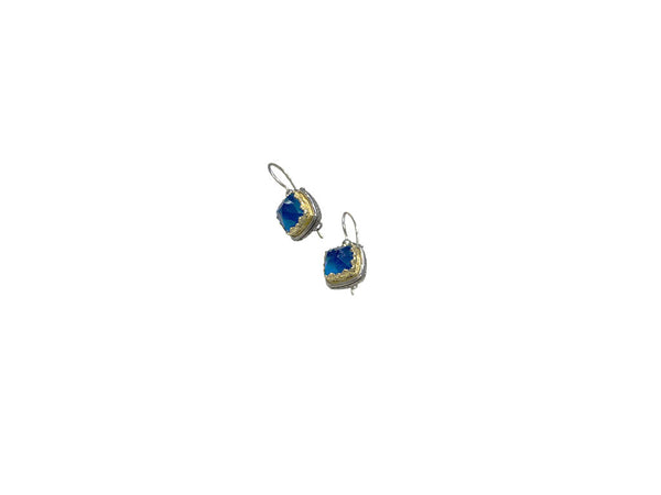 Iris Square earrings