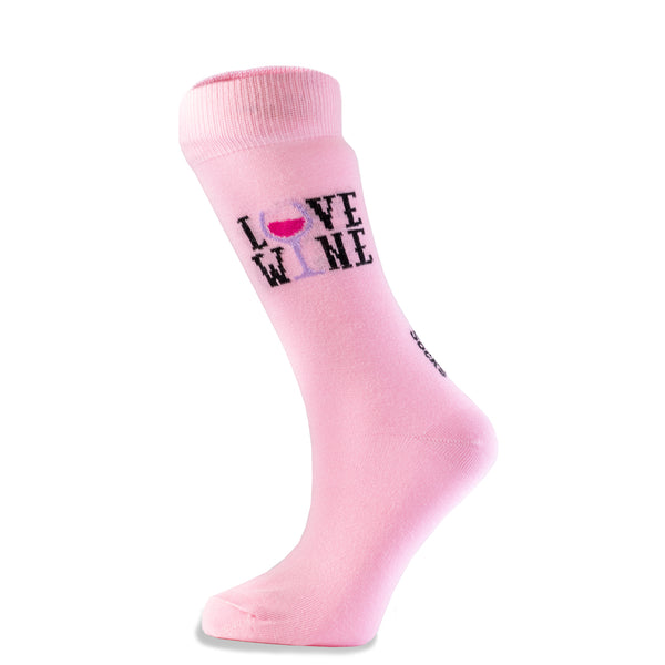 Sommelier Socks | PINK - Love Wine