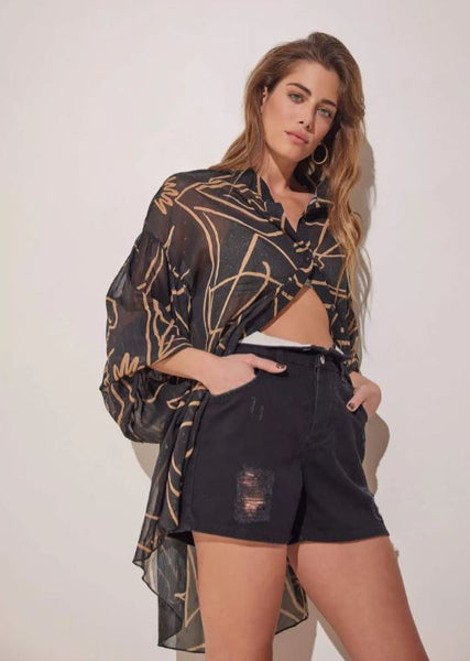 Eros Shirt Silk Chiffon