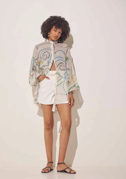 Eros Shirt Silk Chiffon