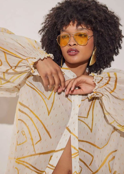 Eros Shirt Silk Chiffon