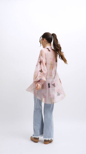 Eros Shirt Silk Chiffon