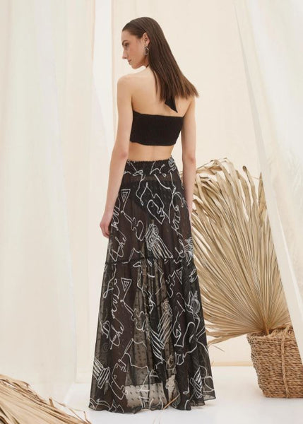 Estia Maxi Skirt Printed