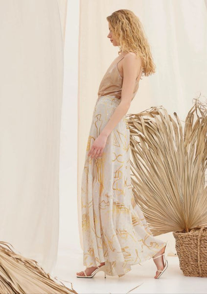 Estia Maxi Skirt Printed