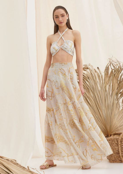Estia Maxi Skirt Printed