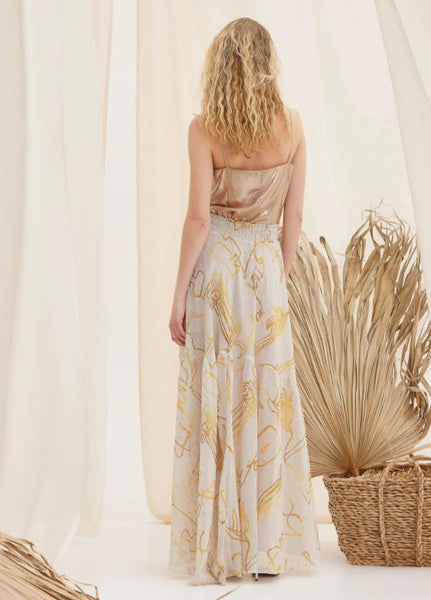 Estia Maxi Skirt Printed