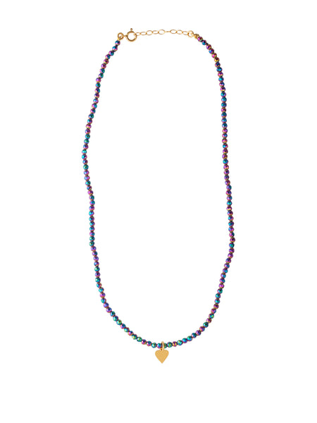 Lollipop Hematite Necklace