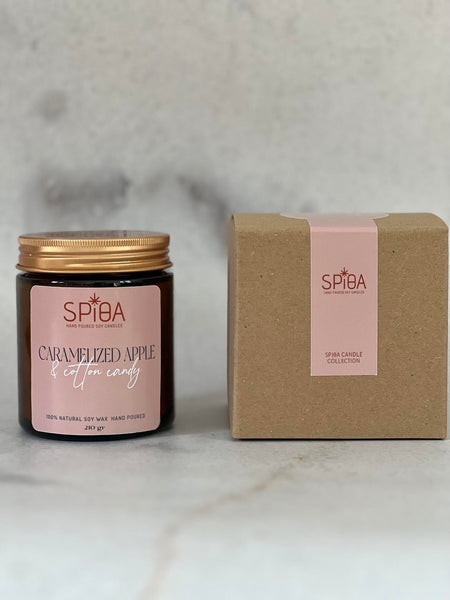 Caramelised Apple & Cotton Candy Candle