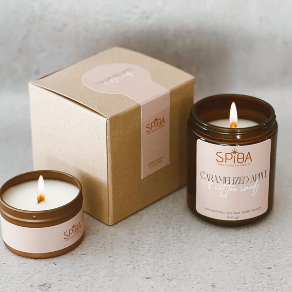 Caramelised Apple & Cotton Candy Candle