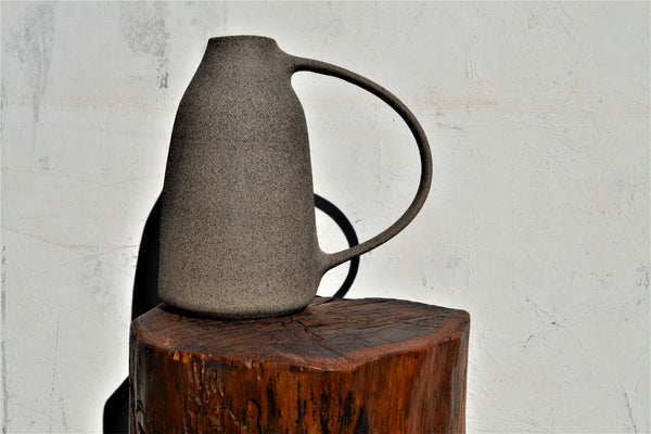 Ceramic Grey Vessels Natural Texture