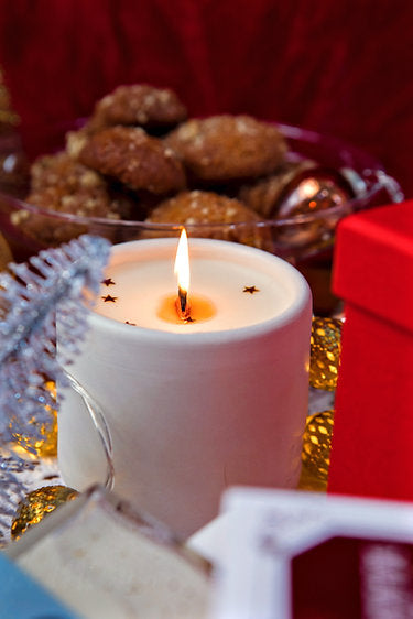 Natural Soy Candle "Melomakarono"