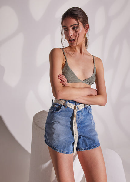 Hitch Jean Shorts