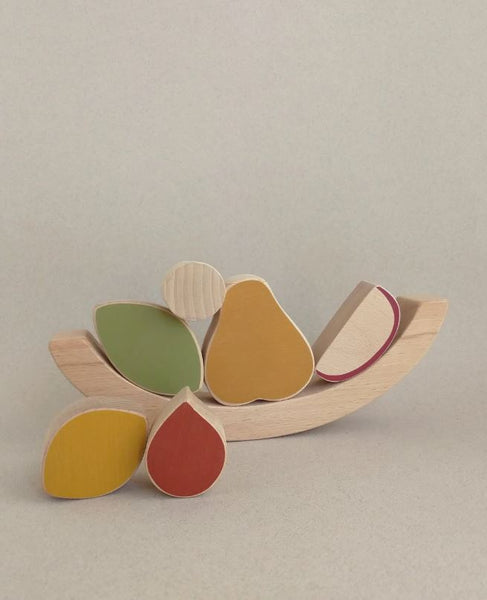 Autumn basket stacking toy