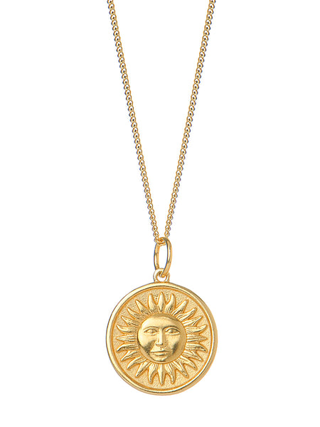 Big Sun Long Necklace