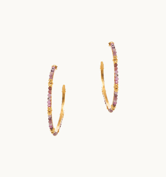 "Funky" Hoop Earrings