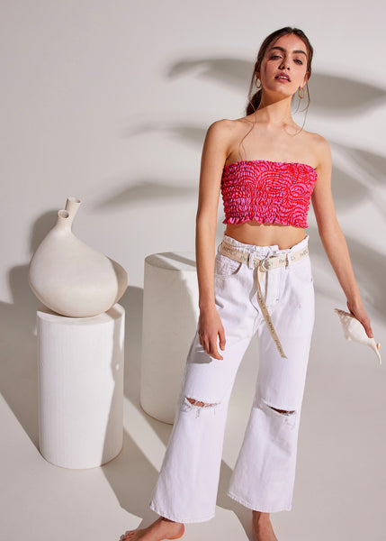 Blast Flare Jeans Off White