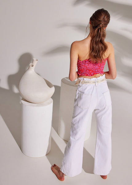 Blast Flare Jeans Off White