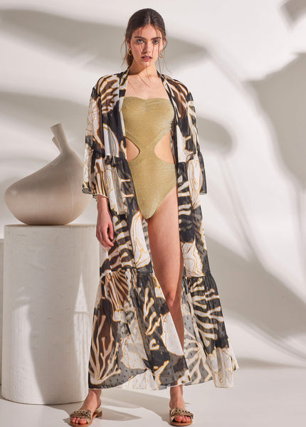 Nostalgia Silk Kaftan