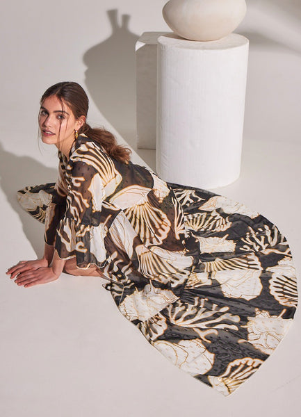 Nostalgia Silk Kaftan