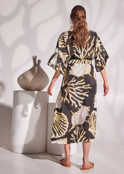 Merit Midi Kaftan Dress