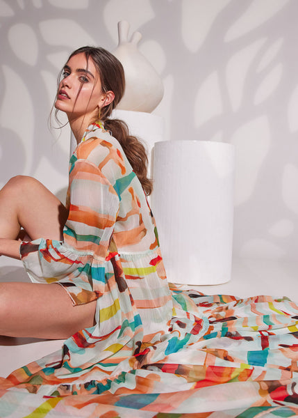 Nostalgia Silk Kaftan