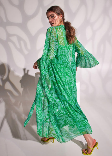 Nostalgia Silk Kaftan