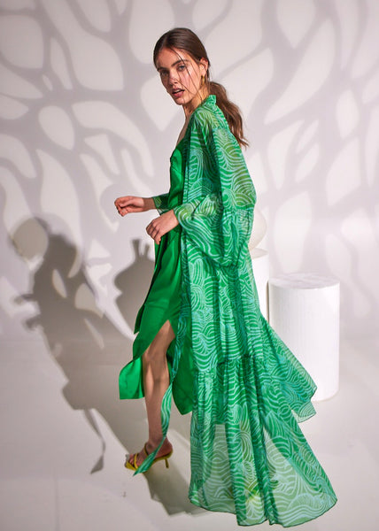 Nostalgia Silk Kaftan