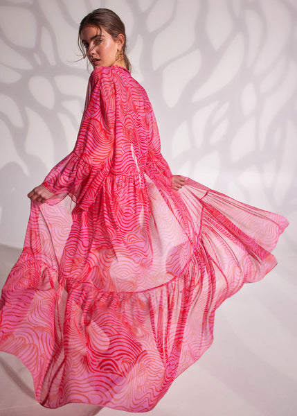 Nostalgia Silk Kaftan