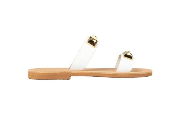 Petra Patmos White - Alessandra Sandals