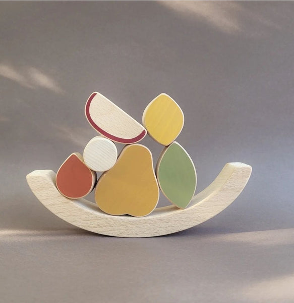 Autumn basket stacking toy