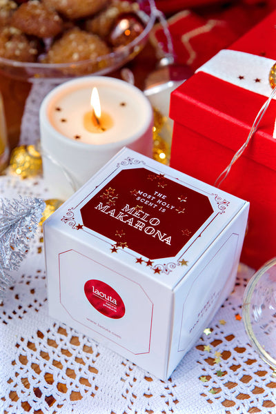 Natural Soy Candle "Melomakarono"
