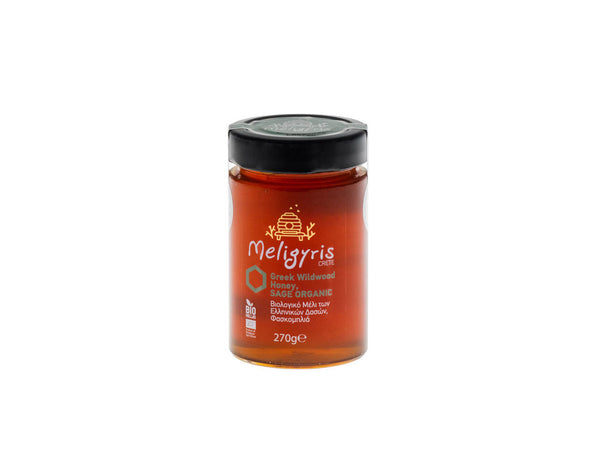 Meligyris | Cretan Honey from Greek Forest with Organic Sage