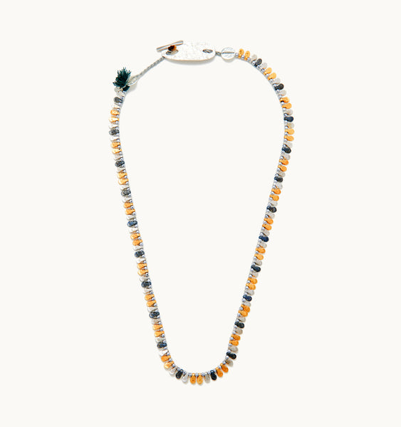 "Girasole" Short Mix Plated Chain Necklace