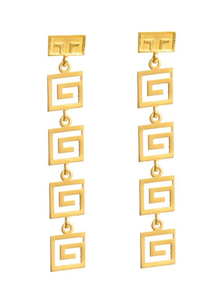Meander Earrings