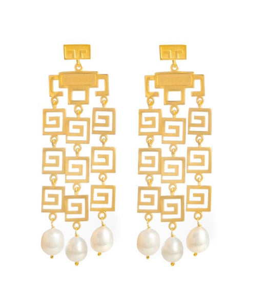 Meander Earrings