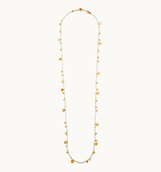 "Smarties" Long Gold Plated Necklaces