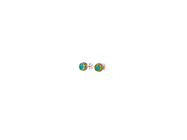 Iris Stud Round earrings