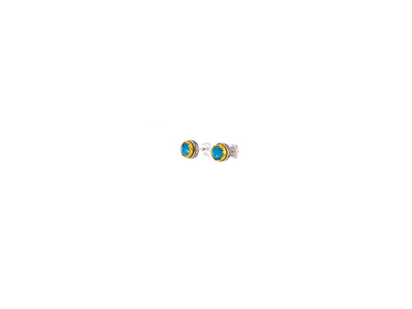 Iris Stud Round earrings