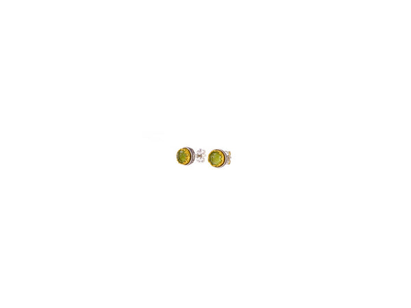 Iris Stud Round earrings