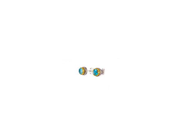 Iris Stud Round earrings