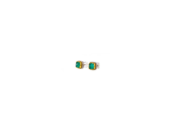 Iris Stud Square earrings